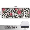 thumbnail image 5 of Kitchen Rugs Sets Of 2,Pioneer Flower Floral Print Pattern Anti Fatigue Kitchen Mat Rugs Non Slip Washable,Decorative Kitchen Floor Mats for Kitchen,Sink,Laundry,17"x47"+17"x47", 5 of 5