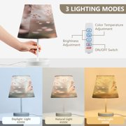 BZSMCE Table Lamp Creative Springtime Friendship Pattern Simple Pattern Night Light