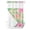 Cream, Emerald, variant on No Hook Shower Curtain, Tropical Flowers Long Bathtub Curtains with Snap in Liner, Blue Summer Botanical Palm Leaves Waterproof Washable Fabric Bathroom Curtain Set, 72" x 78"