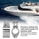 thumbnail image 4 of Aramox 2 Piezas de Acero Inoxidable Barco Marino con Bisagras de la Parte Superior de la Mandíbula Accesorios de Hardware Bimini de la Parte Superior de Bloqueo de la Parte ANGGREK Otros, 4 of 8