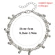 thumbnail image 4 of Qarigey Bracelets Stylish Aesthetic Jewelry Silver Valentines Decorations Alloy Style Day Water Women's Simple Drop Gifts Anklets Plata 20piezas, 4 of 6
