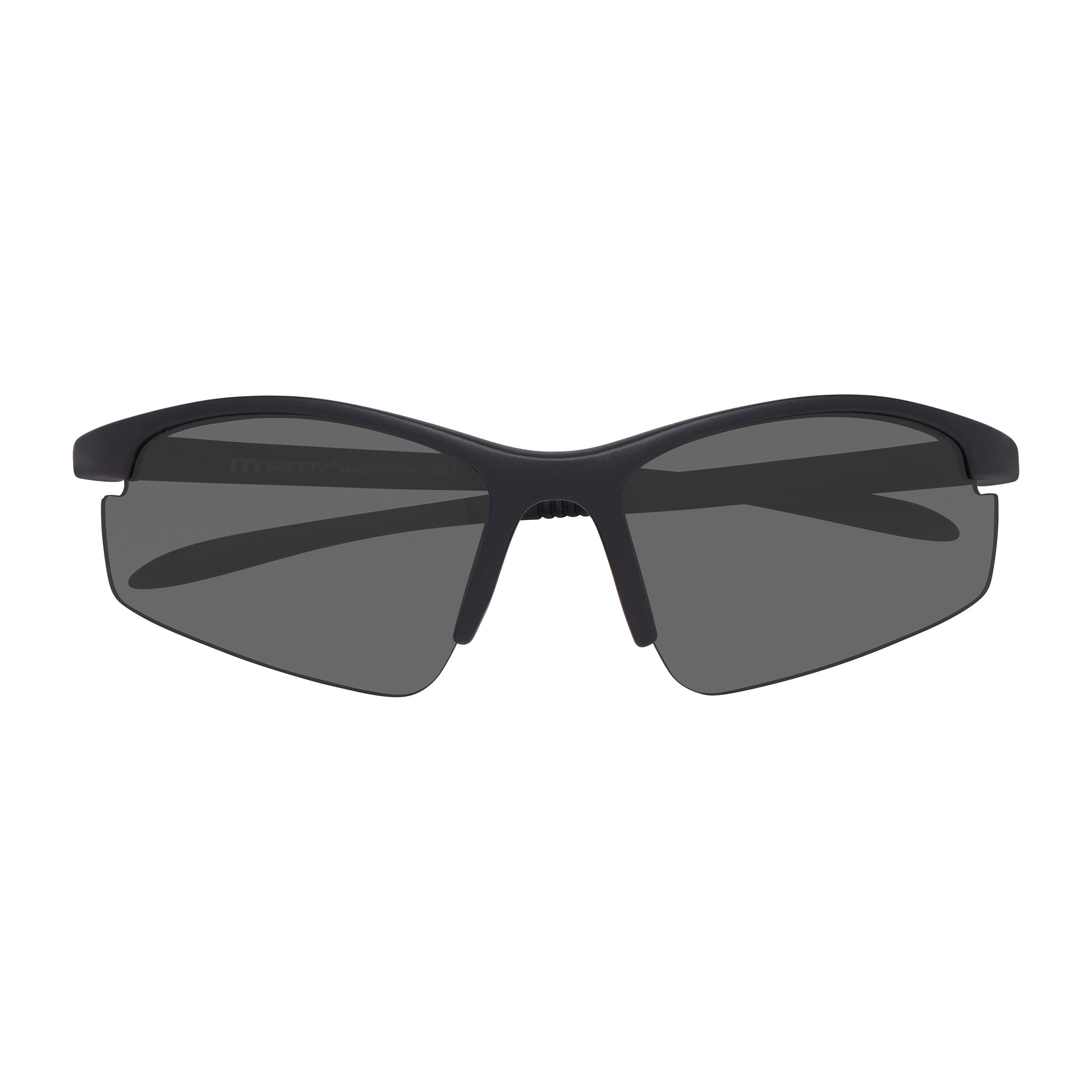 M+ Safety, MSM25016BLK +2.00, Adult, Black Lenses, Magnifier Safety Glasses, 1 Unit