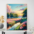 thumbnail image 4 of Beach Scenery Bedroom Decoration Diamond Art Kitss DIY Canvas Painting 16*20 Inch, 4 of 9
