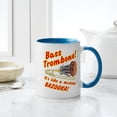 thumbnail image 4 of CafePress - Bass Trombone Musical Bazooka Mugs - 11 oz Ceramic Mug - Novelty Coffee Tea Cup, 4 of 4
