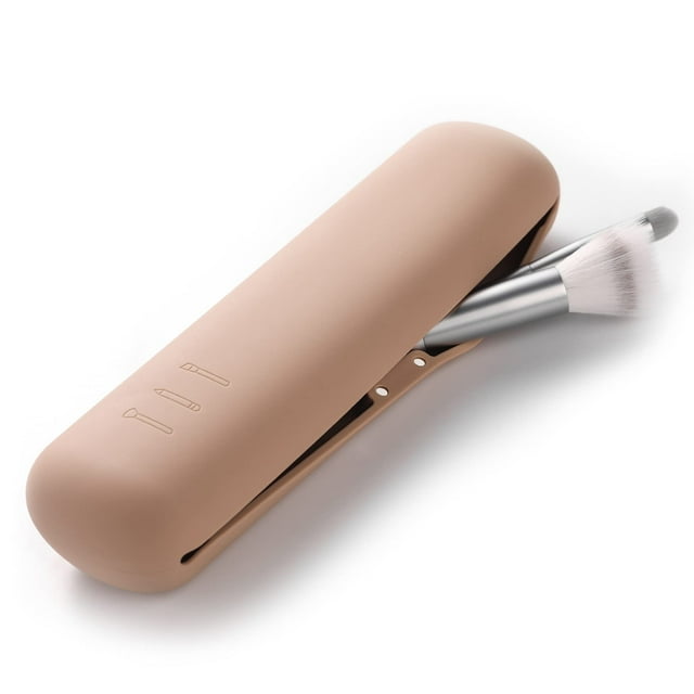 Soporte para brochas de maquillaje FERYES, grande, magnético, de viaje, anticaída