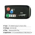 thumbnail image 3 of Ebike Control Panel Lcd Display 36V 48V Electric Bicycle Accessory for Kt-Led880, 3 of 9