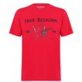 thumbnail image 1 of Camiseta True Religion Metallic Buddha de manga corta roja, 1 of 1