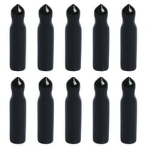 Homoyoyo Black Rubber Pourer Cap for Liquor Bottles, Bottle Stopper for and Storage