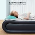 thumbnail image 4 of Air Mattress with Built-in Pump, Inflatable Air Mattress with Integrated Pillow, Fast Inflation/Deflation, Airbed with Thickened PVC Build, 4 of 6