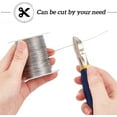 thumbnail image 5 of 1 Roll 328 FT 304 Stainless Steel Beading Wire 24 Gauge Jewelry Craft Wire for Jewelry Making Strapping Sculpture Frame Cleaning Brushes Making and Other Crafts Project, 5 of 6