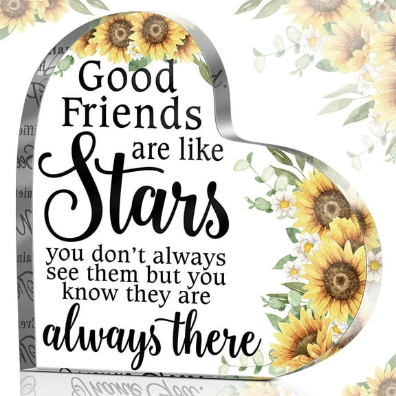 Friendship Gifts for Women Christmas Thank You Gifts Sunflower Flower Gift Inspirational Office Appreciation Gifts for Women Friends Coworker Teacher (Beautiful Sunflower)