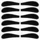 thumbnail image 1 of 12 hombreras de terciopelo negro para perchas, protectores de hombros flocados para perchas, moldeadores para suéteres y camisas, 1 of 7