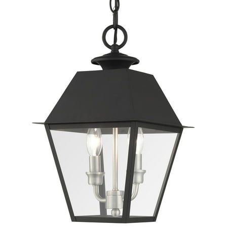 

Livex Lighting 27217 Wentworth 2 Light 9 Wide Commercial Mini Pendant - Black