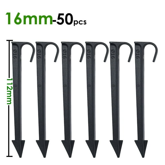 50pcs 16/20mm Garden Hose Holder For 1/2 3/4 PE Pipe Drip Clay Pipe Holder