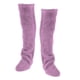 thumbnail image 3 of Calcetines hasta el muslo, calentadores de piernas de felpa, calcetines largos para botas, medias tipo pantuflas, calcetines por encima de la , púrpura Fernando Calentadores de piernas de felpa, 3 of 8