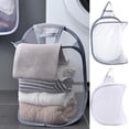 thumbnail image 1 of Cheers.US Mesh Popup Laundry Hamper - Portable, Durable Handles, Collapsible for Storage and Easy to Open. Folding Pop-Up Clothes Hampers are Great for The Kids Room, College Dorm or Travel, 1 of 7