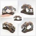 thumbnail image 3 of WEUVEB Estatua Leopardo Decorativa Para Acuario En Resina Multicolor Para De, 3 of 8