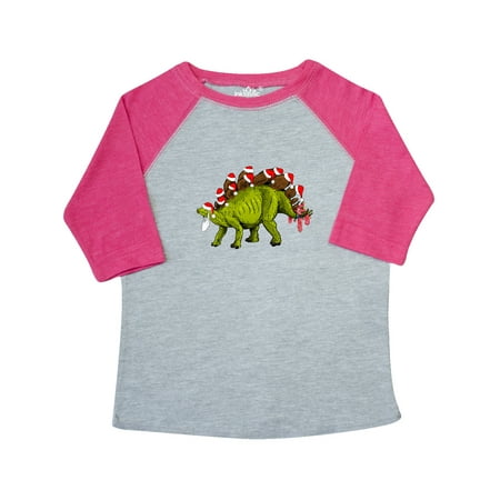

Inktastic Santa-Stego-Saurus Gift Toddler Boy or Toddler Girl T-Shirt