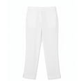thumbnail image 2 of Sakmal Cotton Linen Womens Capri Pants Wide Leg Cropped Pants Spring Solid Fashion Women's Capris L, 2 of 7