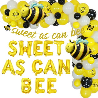  30 Pieces Bee Hanging Swirl Decorations, Yellow Black Sweet as  Can Honey Bee Birthday Party Foil Ceiling for Bee Birthday Party Gender  Reveal Party Baby Shower Supplies : Toys & Games