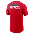 thumbnail image 3 of Men's Nike Red New England Patriots Team Incline T-Shirt, 3 of 3