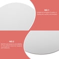 thumbnail image 2 of COOPHYA 1PC Painting Canvas Panel Boards White Round Canvas for Professional Use Display, 2 of 5