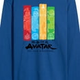 thumbnail image 3 of Avatar - The Last Airbender - Four Nations - Men's Long Sleeve T-Shirt, 3 of 5