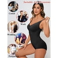 thumbnail image 7 of SAYFUT Shapewear Bodysuit for Women Tummy Control Thong Bodyshapers Backless Tank Tops Body Shaper, 7 of 7