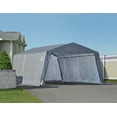 thumbnail image 2 of ShelterLogic Garage-in-a-Box 12 x 20 x 9 ft Grey Garage-In-A-Box, 2 of 14