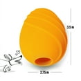 thumbnail image 5 of Nylabone Eggi Interactive Small Dog Toy, Bouncy Treat Toy, Creative Play, Orange, 5 of 14