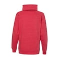 thumbnail image 3 of J. America - Women's Relay Cowl Neck Sweatshirt - 8653, 3 of 3