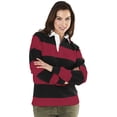 thumbnail image 2 of Charles River Apparel 9278 Classic Rugby Shirt-black/red-3XL, 2 of 3