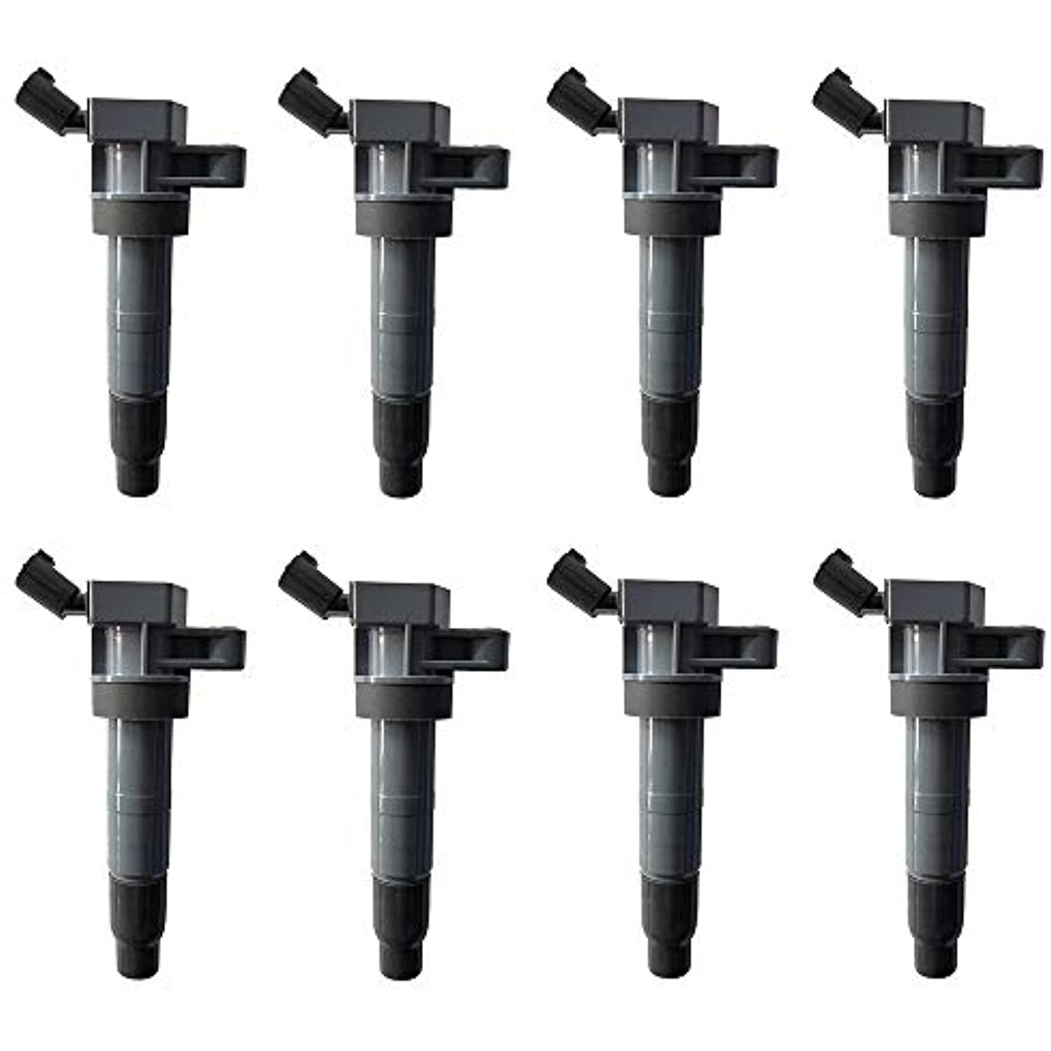 MAS Pack of 8 Ignition Coils Compatible with 2009-2016 Hyundai Equus Genesis Kia Borrego V8 4.6L 5.0L C1667 UF-611 UF611