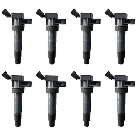 MAS Pack of 8 Ignition Coils Compatible with 2009-2016 Hyundai Equus Genesis Kia Borrego V8 4.6L 5.0L C1667 UF-611 UF611