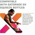 thumbnail image 5 of Gatorade Gx Hydration System – Black 30oz Squeeze Bottle + 4 Glacier Freeze Flavor Pods, 5 of 12