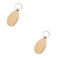thumbnail image 2 of relayinert 1/2/3/5 Wood Key Chain Craft Blank Keyring Gift Personalized Pendant Hanging Outdoor Holder Handicraft Organizer Accessory Type 4 2PCS, 2 of 6