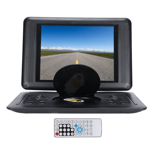 Lecteur DVD Portable, Fonction Télé HD Lecteur DVD Portable Prise en Charge des Réglages Linguistiques pour la Maison pour le Bureau Prise EU