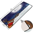 thumbnail image 2 of SKYSONIC 2X6 Feet Christmas Reindeer Forest Tree Runner Rug with Rubber Backing, Winter Snow Night Moon Non Slip Entryway Rug Runner Washable Soft Area Rug Carpet for Hallway Bedroom Kitchen Decor, 2 of 6