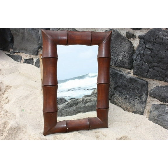 Bamboo Rectangular Mirror 16"x24" - Coastal Living | #pdn02
