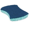 thumbnail image 2 of Scotch-Brite Power Sponge, 2.8 x 4.5, 0.6" Thick, Blue/Teal, 5/Pack, Each, 2 of 3