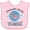 AD-Pink, variant on Inktastic Clearwater Beach Florida Trip Girls Baby Bib