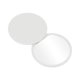 thumbnail image 1 of 1 Pc Espejo Cosmético Redondo para Niñas, Espejo Compacto para Viajes de Negocios y Vacaciones, Espejo de Plástico y Aluminio Gris, 1 of 3