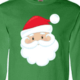 thumbnail image 4 of Inktastic Santa Claus, Smiling Santa, Red Hat, White Beard Long Sleeve T-Shirt, 4 of 5