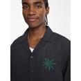 thumbnail image 4 of No Boundaries Embroidery Shirt with Short Sleeves, Men's XS-5XL, 4 of 5