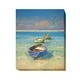 Caraïbes Plage par Vahe Yeremyan Premium Oversize Giclee Toile Giclee Art - 40 x 32 x 1,5 Po. – image 1 sur 1