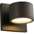 thumbnail image 2 of 4.75 Inch 8.2W 120V 1 Led Outdoor Wall Sconce-Gray Finish-3000 Color Temperature Oxygen Lighting 3-727-16, 2 of 4