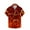 Yellow, variant on qucoqpe Valentine's Day Shirts for Men 2026 Spring Summer Fashion Heart Printed Turndown Neck Short Sleeve T-shirt Casual Loose Blouse Tee Tops