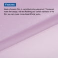 thumbnail image 5 of Flower Wrapping Fog Paper 22.8x22.8 Inch Waterproof Floral Wrapping Paper Light Purple 10 Pcs, 5 of 6