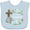 AE-Light Blue, variant on Inktastic It's My 1st Easter with Cross and Flowers Boys or Girls Baby Bib