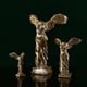 thumbnail image 5 of Escultura de resina, estatua, figuritas, estilo europeo, decoración retro para escritorio Bronce Pequeño, 5 of 9